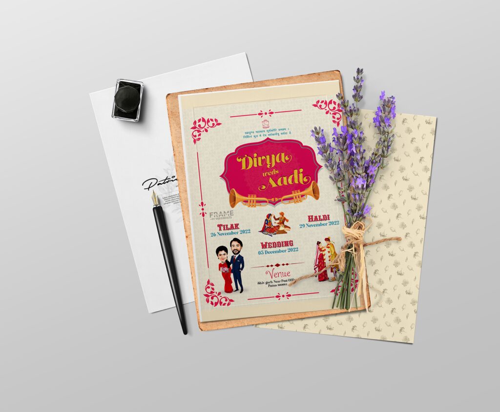 digital wedding invitation | phere invite | whatsapp invite